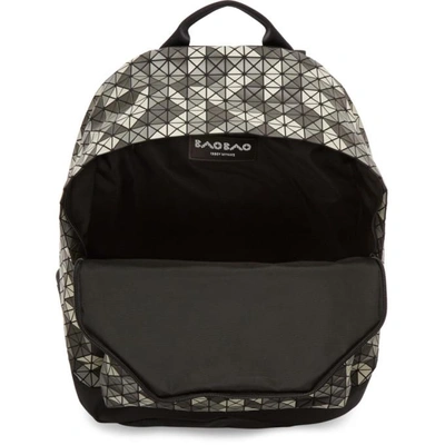 Shop Bao Bao Issey Miyake Grey Daypack Backpack