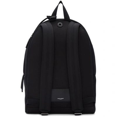 Shop Saint Laurent Black Microstud City Backpack