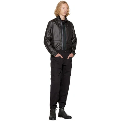 Shop Maison Margiela Black Multi Zip Jacket