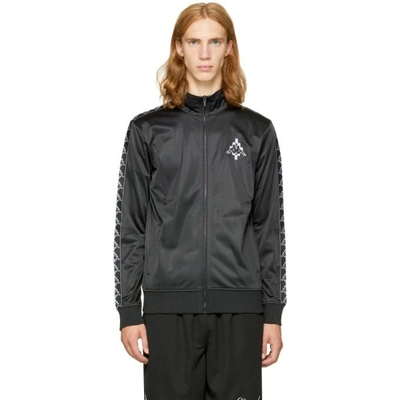 Shop Marcelo Burlon County Of Milan Black Kappa Edition Track Jacket