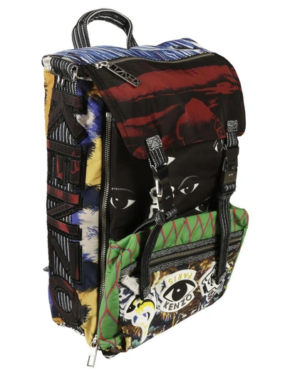 Shop Kenzo Multi Icon Backpack In Multicolor