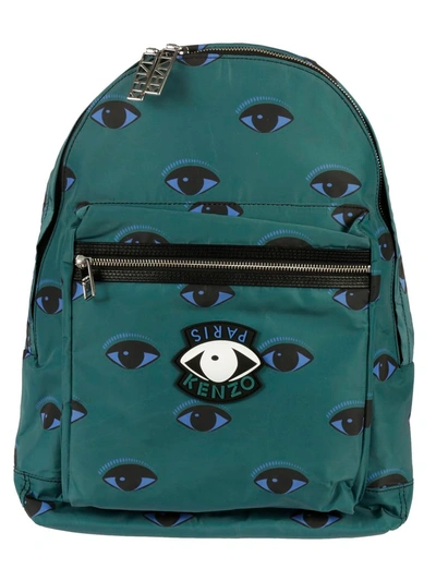 Kenzo Sac A Dos Eyes Backpack In Sapin