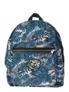 KENZO Printed Tigers Nylon Backpack,5SF213F2572
