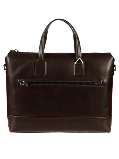 Bally Tammi Briefcase In Chocolate