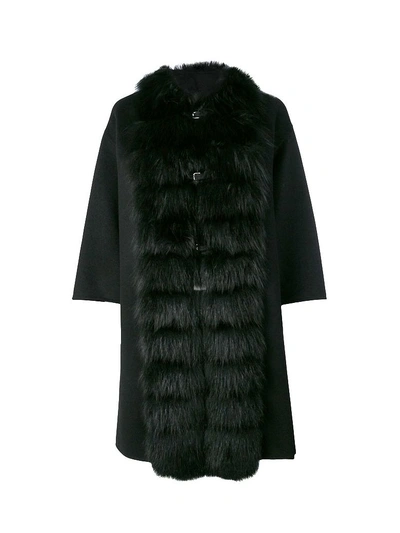 Ermanno Scervino Coat With Fur