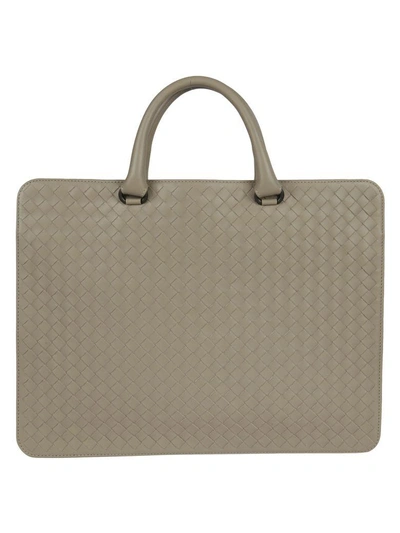 Shop Bottega Veneta Braided Leather Briefcase