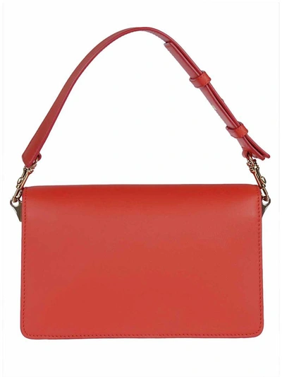 Jw Anderson J.w. Anderson J.w. Anderson Logo Detail Tote In Red | ModeSens