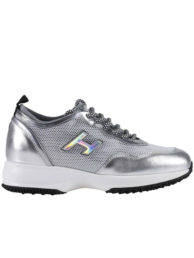 Hogan Sneakers Shoes Women  In Silver