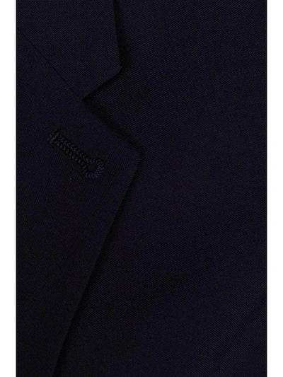 Shop Rick Owens Soft Blazer Jacket In Black