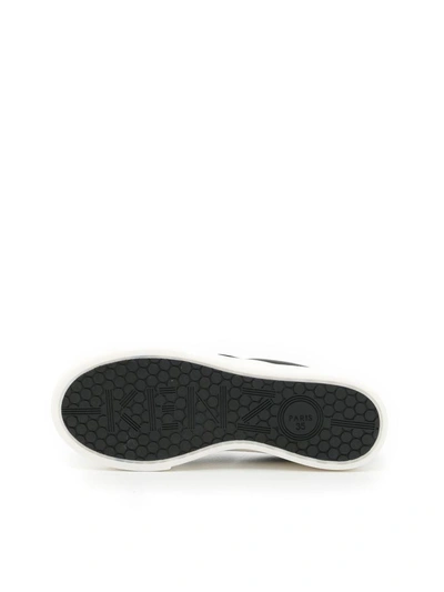 Shop Kenzo Tiger Sneakers In Noir|bianco