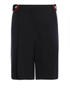GIVENCHY BUTTONED SHORTS,5027120 001 BLACK