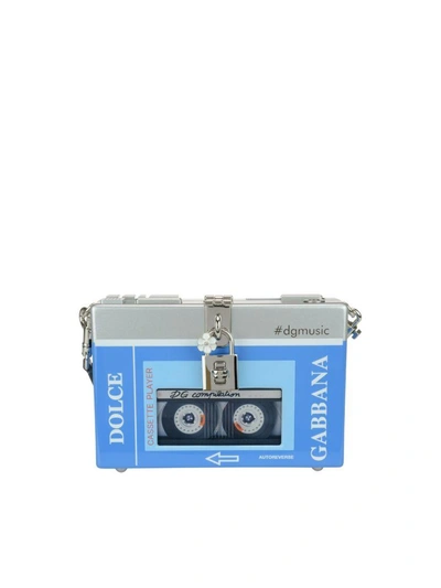 Shop Dolce & Gabbana Walkman Box Pochette In Multicolor/rutenio