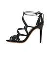 ALEXANDRE BIRMAN Alexandre Birman Python & Suede Sandal,B0014581380004PITONE+SUEDE0553