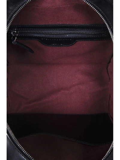 Shop Stella Mccartney Embellished Mini Falabella Box Shoulder Bag In Black