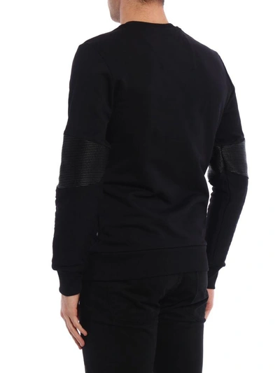 Shop Philipp Plein Blood Tiger Cotton Sweatshirt In Black