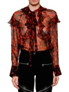 GIVENCHY FLORAL PRINK SHIRT,16X6015370 960