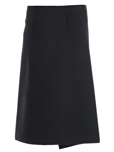 Shop Celine Skirt In Black