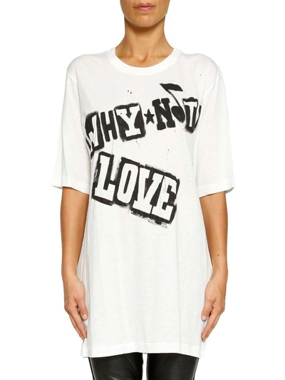 Shop Faith Connexion Love T-shirt In White
