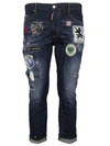 DSQUARED2 Dsquared2 Embellished Jeans,S71LB0246S30342470