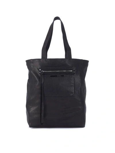 Mcq By Alexander Mcqueen Mcq Alexander Mcqueen Loveless Black Leather Tote Bag In Nero