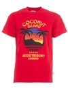GCDS GCDS COCONUT ISLAND T-SHIRT,7375576