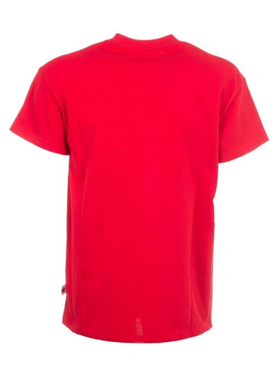 Shop Gcds Coconut Island T-shirt In Red