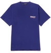 BALENCIAGA Oversized Printed Cotton-Blend Jersey T-Shirt
