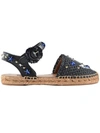 DOLCE & GABBANA Dolce & Gabbana Espadrillas Rafia,CE0089.AG4878B956NERO