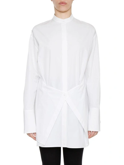 Shop Ports 1961 Long-sleeved Shirt In Optic White|bianco