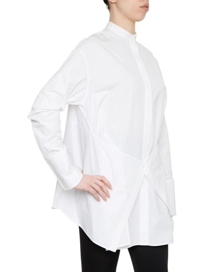Shop Ports 1961 Long-sleeved Shirt In Optic White|bianco
