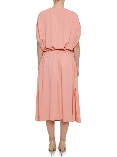 Shop Jil Sander Hornet Dress In Medium Pink|rosa