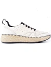 Tod's 'running Raffia' Trainers In White