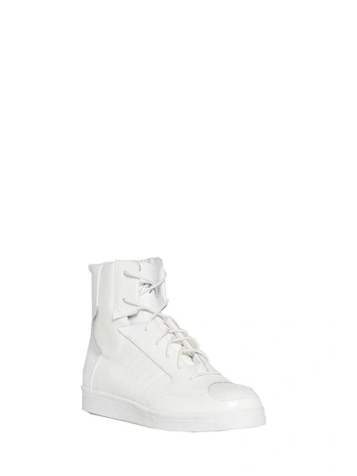 Shop Yohji Yamamoto Sneaker In White