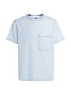 MSGM Msgm In Light Blue Chambray T-shirt,2240MM26L17428582