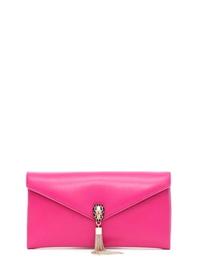 Bulgari 'serpenti Forever' Pouch In Rosa