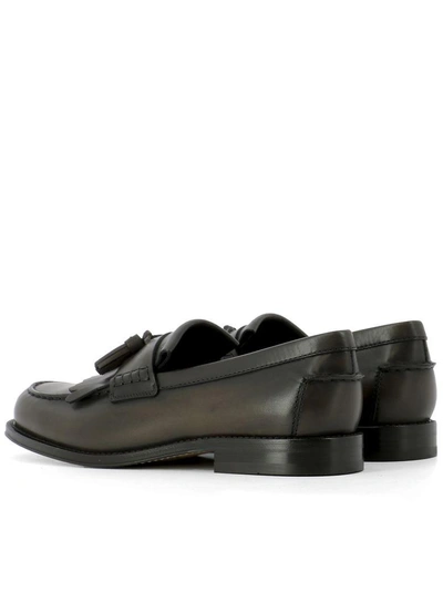 Shop Tod's Brown Leather Loafers