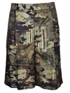 GIVENCHY Givenchy Camouflage Print Bermuda Shorts,17J5391764305
