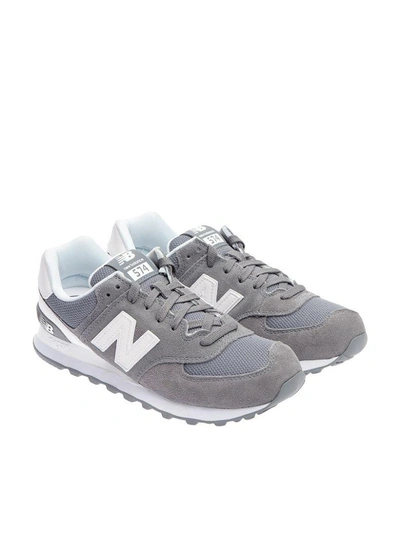 New Balance 574 Sneaker Suede In Gray