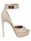 Givenchy 'plara' Ankle Strap Platform Sandal In Pink