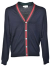 GUCCI Gucci Web Trim Classic Cardigan,408146X13174060