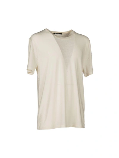 Shop Alexander Wang T T By Alexander Wang Round Neck T-shirt In Ivory