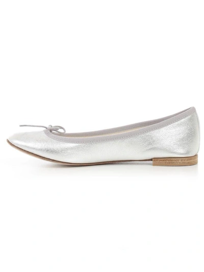 Shop Repetto Flat Shoes In Metallic