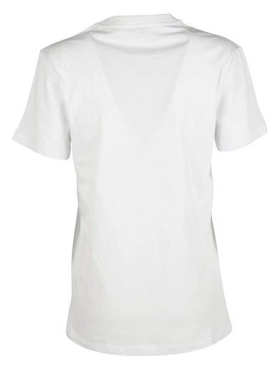 Shop Au Jour Le Jour Printed T-shirt In Bianco