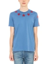 GIVENCHY STAR APPLIQUES T-SHIRT,17F7200651