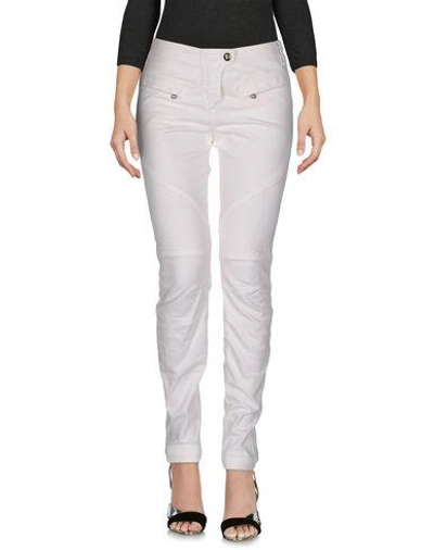 Shop Dondup Jeans In Ivory