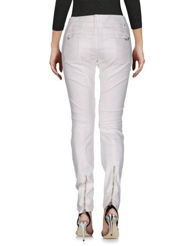 Shop Dondup Jeans In Ivory