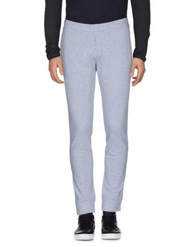 Shop Bikkembergs Casual Pants In Light Grey