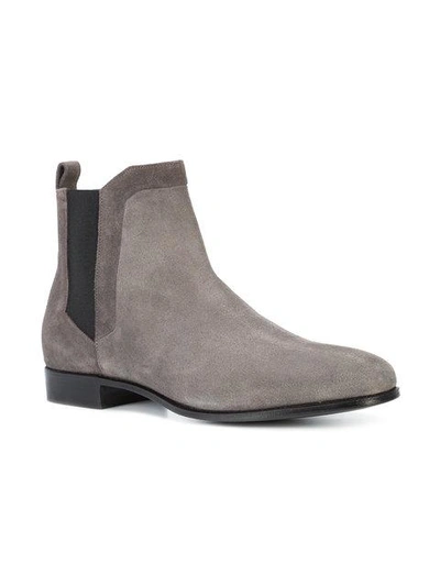 Shop Pierre Hardy Round Toe Ankle Boots In Ant
