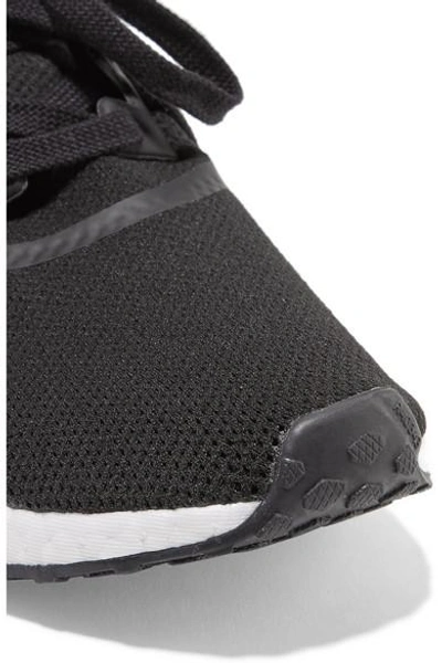 Shop Adidas Originals Nmd R1 Rubber-paneled Primeknit Sneakers