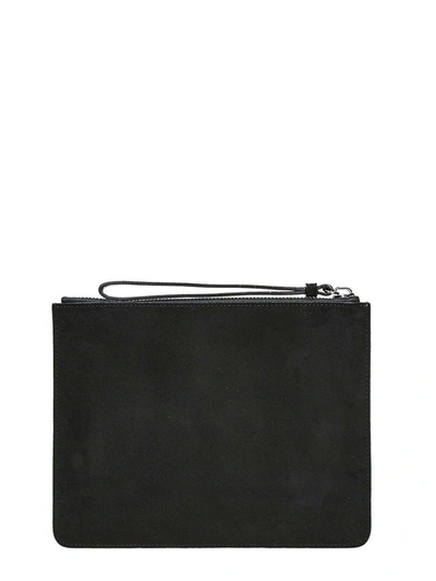 Shop Giuseppe Zanotti Margery Black Clutch